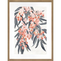 Australiana Artwork Framed W Glass Front 60x80cm