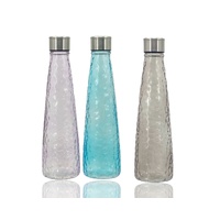 bulk 12 Coloured Water Bottle 750ml Assort