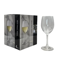 bulk 24 Clear Wine Glass in Gift Pack 350ml