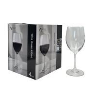 bulk 24 Clear Wine Glass in Gift Pack 430ml