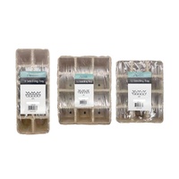 bulk 288 Paper Seedling Tray Compartments Assort