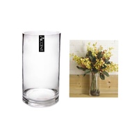 bulk 6 Glass Cylinder Decorative Vase 40cm