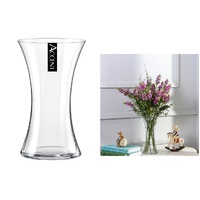 bulk 6 Glass Waisted Vase Flower 20cm