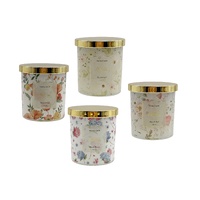bulk 24 Meadow Bouquet Scented Candle 200G 4 Assorted