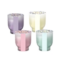 bulk 12 Jardin Floral Scented Candle 270g 4 Assort