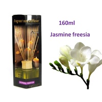 bulk 12 Fragrant Oil Diffuser Jasmine Freesia 160ml 12 Rattan Sticks