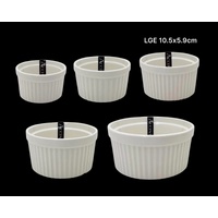 bulk 36 Large New Bone China Ramekln 10x6cm