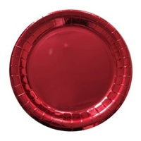 bulk 240 Disposable Side Plate Red 16cm