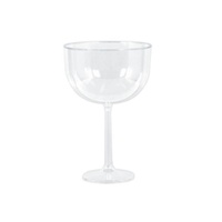 bulk 24 Jumbo Wine Glass Plastic 1.38lt 16x23cm