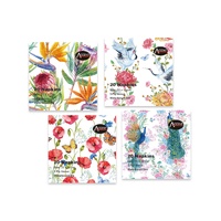 bulk 960 Garden Dreams Napkins 2Ply 4 Assorted 33cm