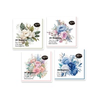 bulk 960 Flower Bouquet Napkins 2ply Assort 33x1cm