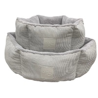 T&S Plush latte pet nest Small Pet Products 45x45cm