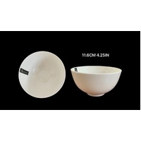 bulk 24 White Fine Bone China Bowl 4.25ln 11cm