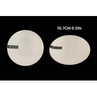 bulk 24 White Bone China Side Plate 17x2cm