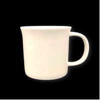 bulk 24 White Bone China Windsor Mug 365ml 9x8cm