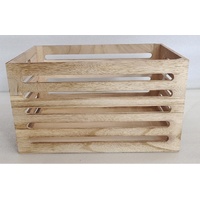 Wood Crates Natural 40x22cm