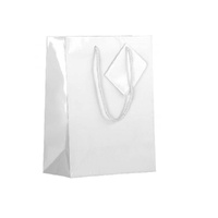 bulk 24 Jumbo Matte White Gift Bags 53cm