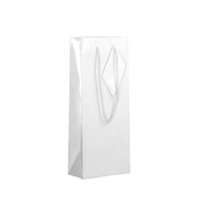 bulk 24 Bottle Gift Bags Matte White 36cm