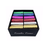 bulk 24 Metallic Curling Ribbon on Spool 5mmx70m Assort