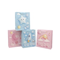 bulk 24 Xlarge Sweet Dream Baby Gift Bag 4 Assorted 31x42cm