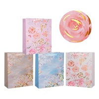 bulk 24 Xlarge Blush Bloom Gift Bag 4 Asst 31x42cm