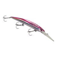 Finesse 'Flash Minnow' Magenta Silver, 150mm Deep Diving Lure