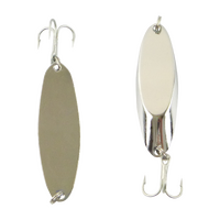 Finesse Chrome Kaster Jig, 28 Grams. Pack of 2 Jigs.