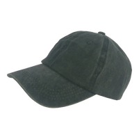 BSTC 6-Panel Baseball Cap, Distressed Cotton, Green