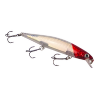 Finesse 'Chudan' 110mm Sinking/Diving Minnow, Red Head