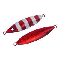 Finesse Slow Pitch Flutter Jig, 60gm, Ruby Flash, 2 pack