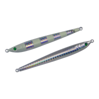 Finesse Pencil Jig, 40gm, Lumo Silver, 2 pack