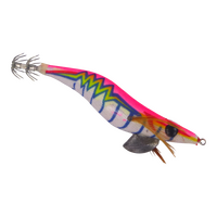 Finesse Rumoika Squid Jig, Pink Neon, size 3.5, 2 pack