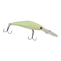 Finesse Longlip Minnow, Albino Blush, 90mm