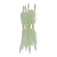 Dekoi Tailed Lure Skirts, Lumo White