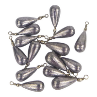 Swimerz 7gm Teardrop Sinker, Lead, 15 pack