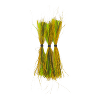 Dekoi Krystal Flash Lure Skirts, Gold Camo