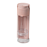 12x Ribbed Portable Pet Bottle in Emerald