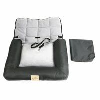Small Waterproof Dog Car Seat Bed with Safety Belt