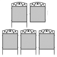 Fin Heavy Duty Dog Play Pen Enclosure Whelping Cage With Fertility Mat Puppy Playpen 60x110cm