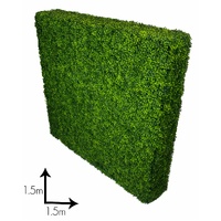 Large Portable Boxwood Hedges UV Stabilised 1.5m By 1.5m
