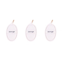 3 Pcs Clevinger Eco Oval Facial Exfoliating Loofah