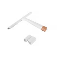 Bamboo Base Shower Squeegee with Holder