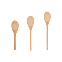 3pc Bamboo Cooking Spoon Set