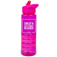 Lazy Dayz Sports Bottle 750ml - Pink