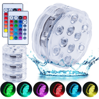 Lazy Dayz 13 Colors LED Remote Pool Light 4 Pack