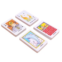 Crazy Eight Hearts Old Maid Fish Educational children card games - Set of 4 Assorted
