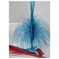 4x Foil decoration trees