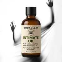 Broadleaf Hemp Intimate Oil – Hemp & Camelina + Rose Blend 50ml