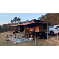 Tropical 6m x 2.4m recycled poly mat