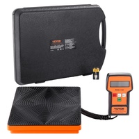 Refrigerant Scale 220 LBS HAVC Charging Recovery Freon Scale, with Wired Remote Control, 5g High Precision Electronic Digital Recovery Weight Scale wi